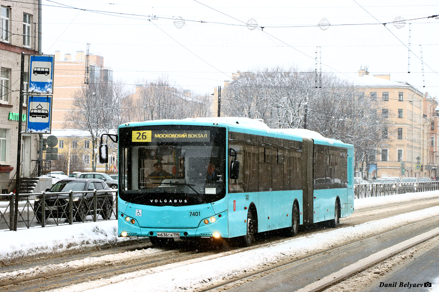 Санкт-Петербург, Volgabus-6271.02 № 7401