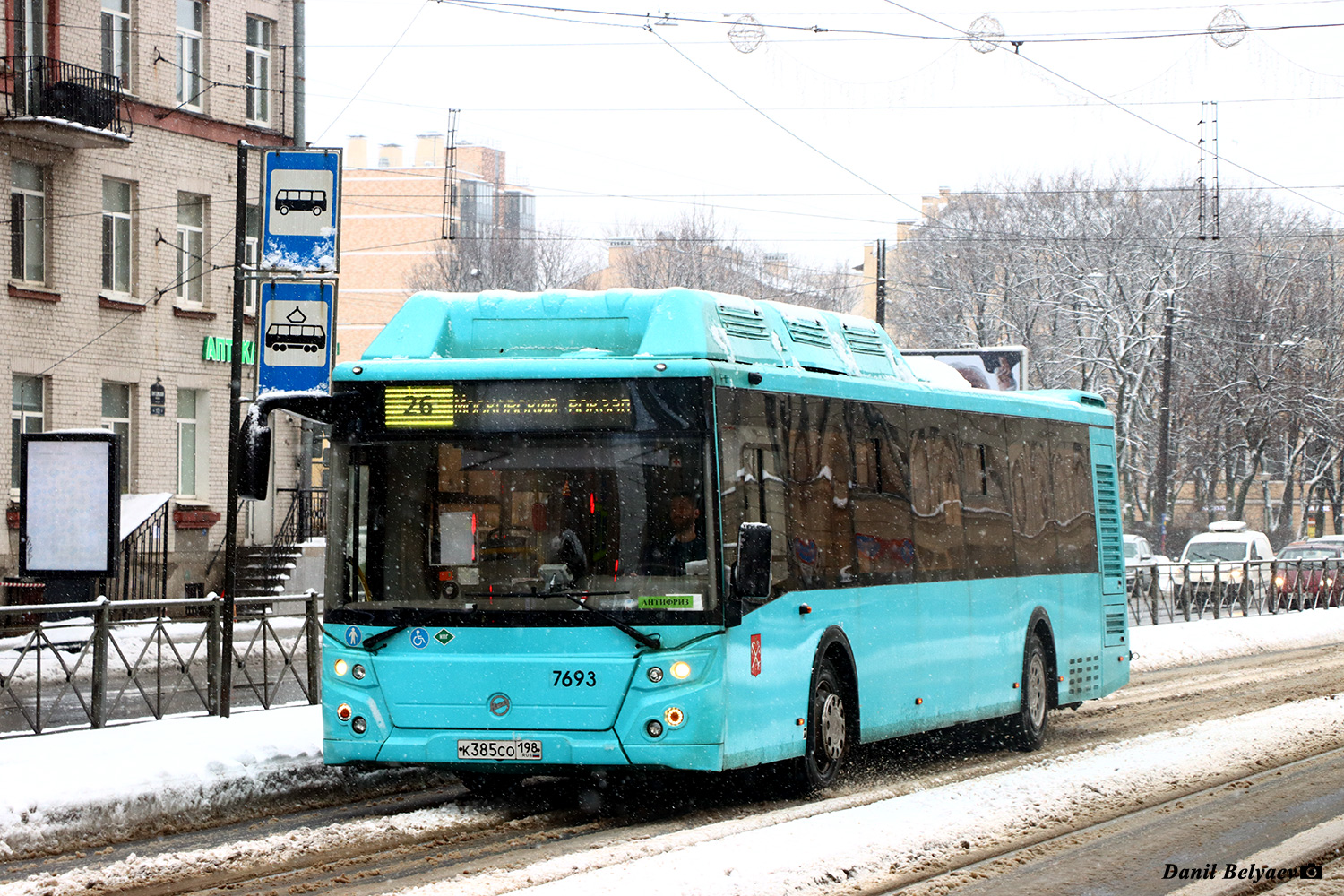 Санкт-Петербург, ЛиАЗ-5292.67 (CNG) № 7693