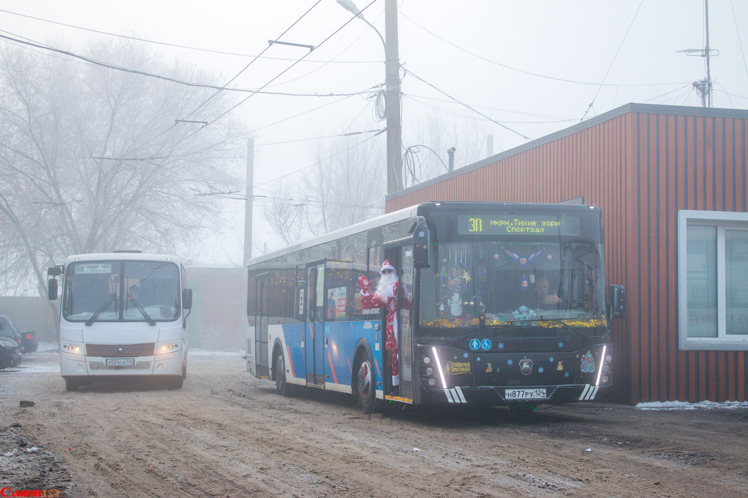 Красноярський край, ЛиАЗ-5292.65 № Н 877 РУ 124