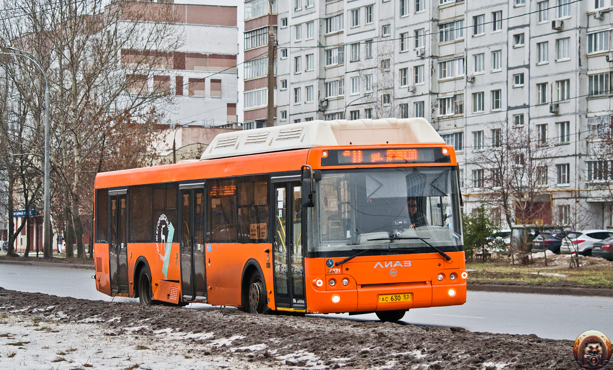 Нижегородская область, ЛиАЗ-5292.67 (CNG) № 20431