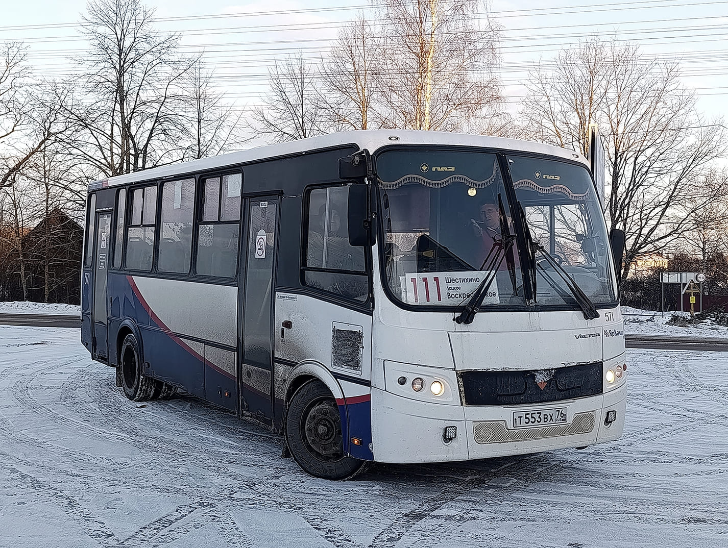 Ярославская область, ПАЗ-320412-04 "Вектор" № 571