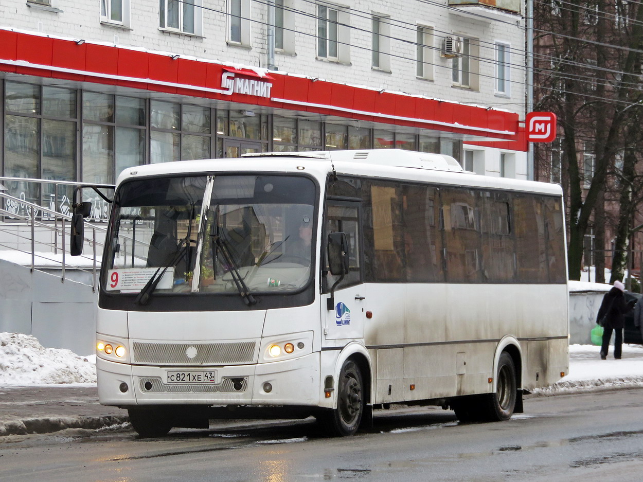 Кировская область, ПАЗ-320412-04 "Вектор" № С 821 ХЕ 43