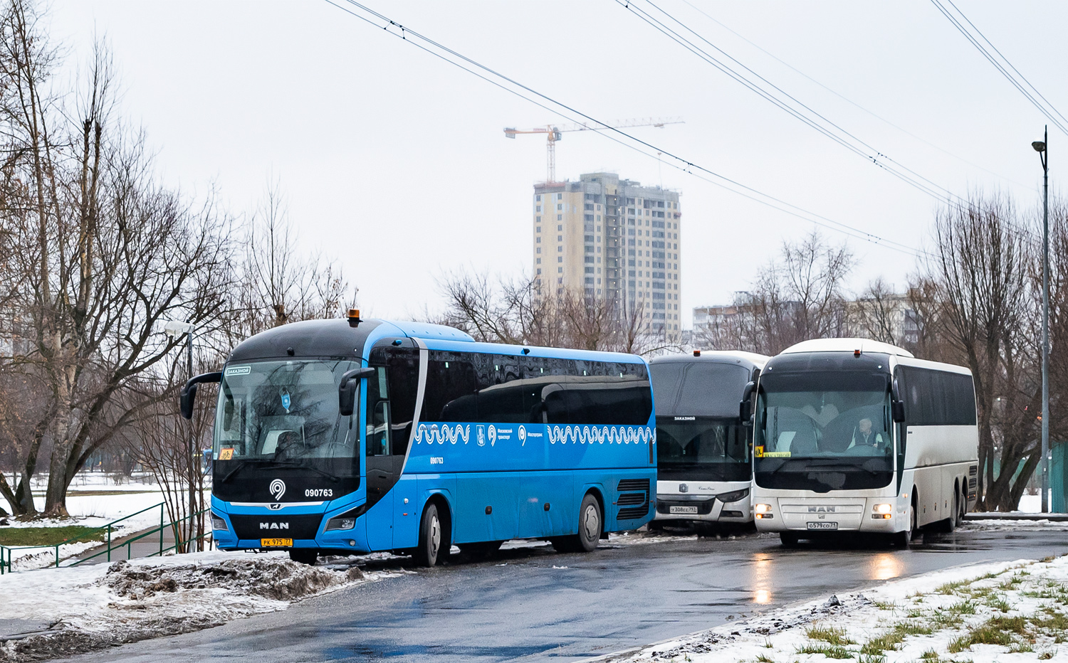 Москва, MAN R07 Lion's Coach RHC444 № 090763; Тульская область, MAN R08 Lion's Coach L RHC444 L № О 579 СО 71