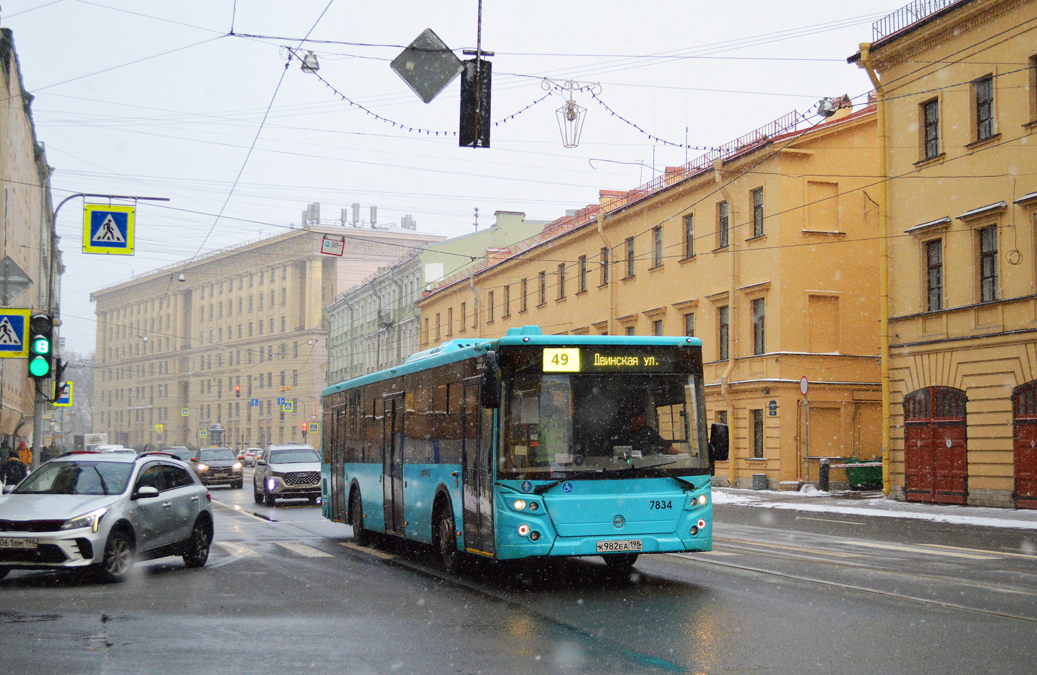 Санкт-Петербург, ЛиАЗ-5292.65 № 7834