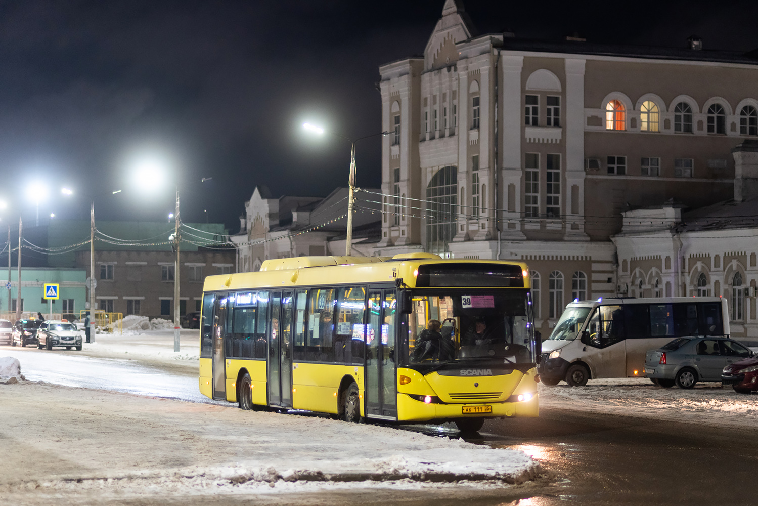 Вологодская область, Scania OmniLink II (Скания-Питер) № АК 111 35