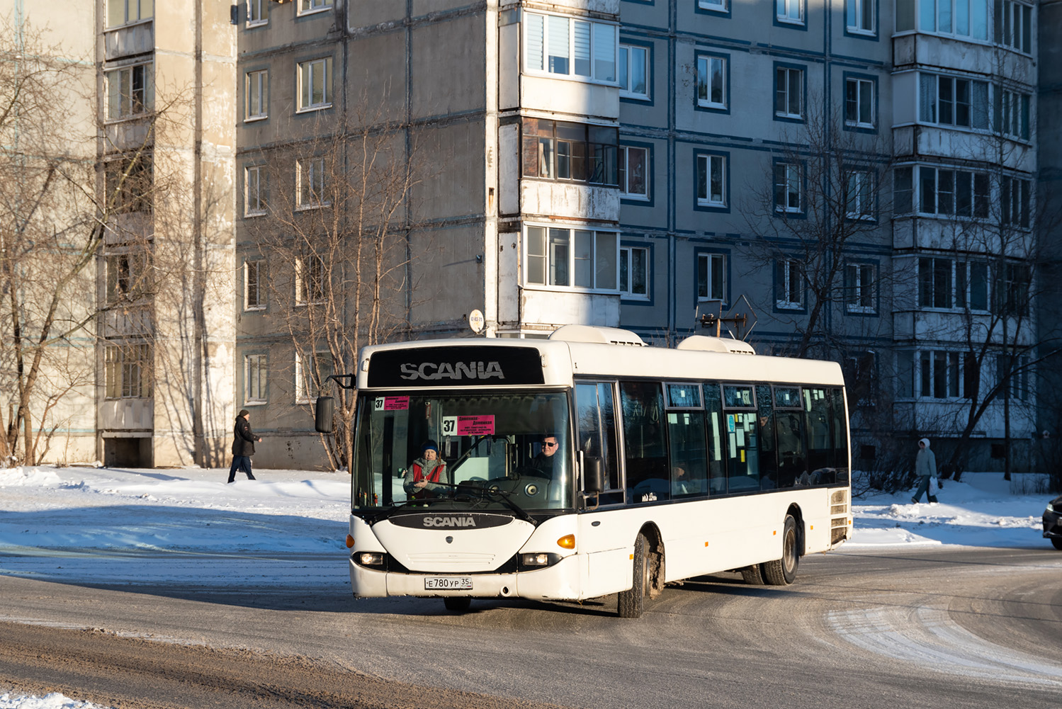 Вологодская область, Scania OmniLink I (Скания-Питер) № Е 780 УР 35