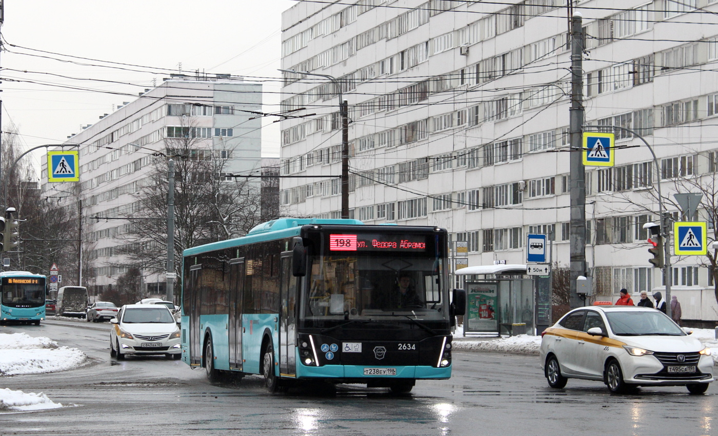 Санкт-Петербург, ЛиАЗ-5292.65 № 2634