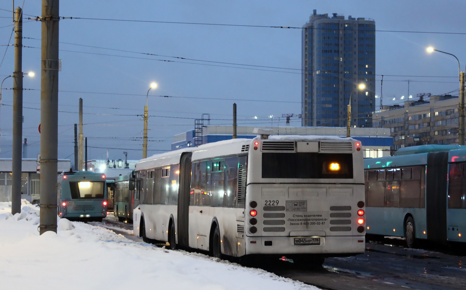 Санкт-Петербург, ЛиАЗ-6213.20 № 2229