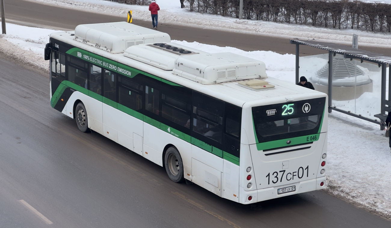 Астана, Yutong E12LF (ZK6128BEVG) (СарыаркаАвтоПром) № E046