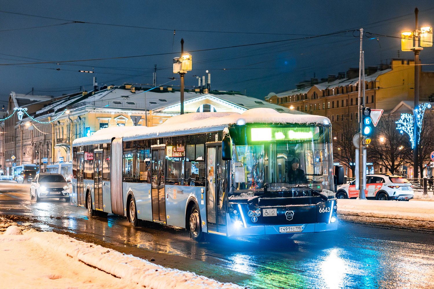 Санкт-Петербург, ЛиАЗ-6213.65 № 6643