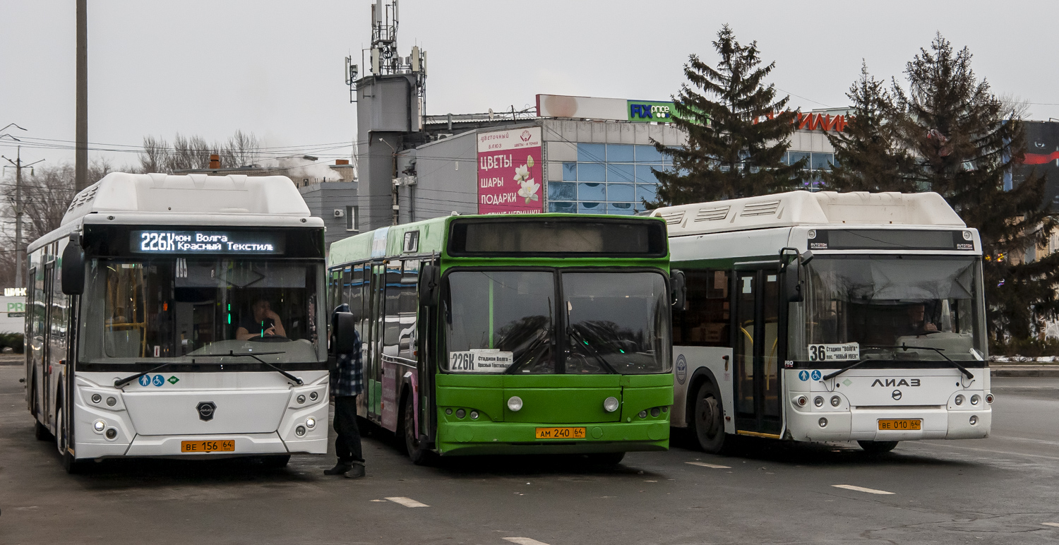 Саратовская область, ЛиАЗ-5292.67 (CNG) № ВЕ 156 64