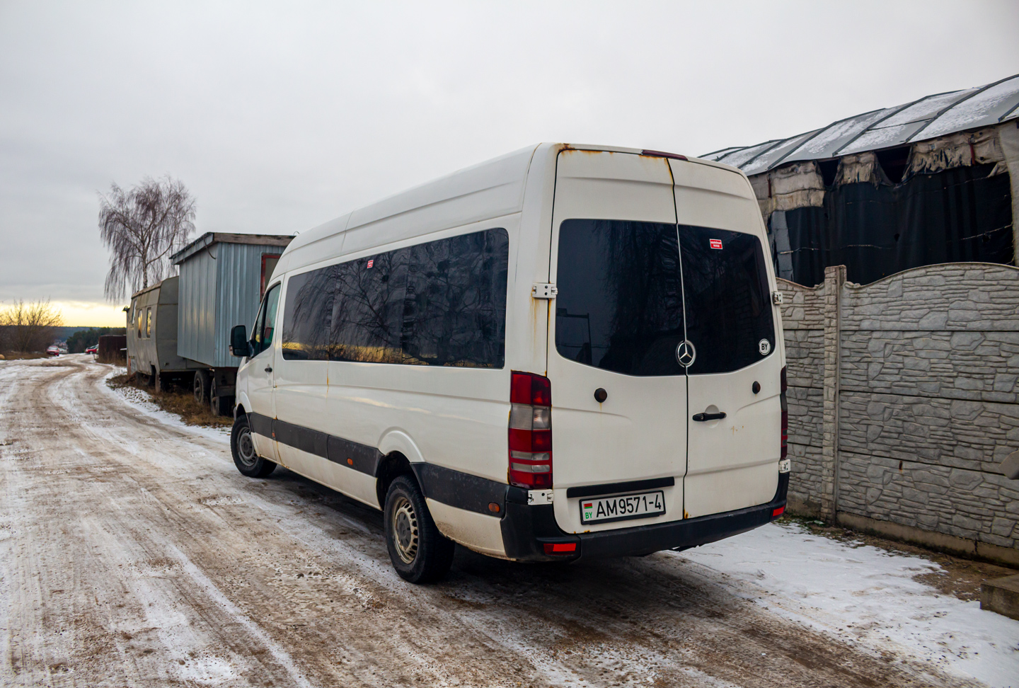 Гродненская область, Mercedes-Benz Sprinter W906 № АМ 9571-4