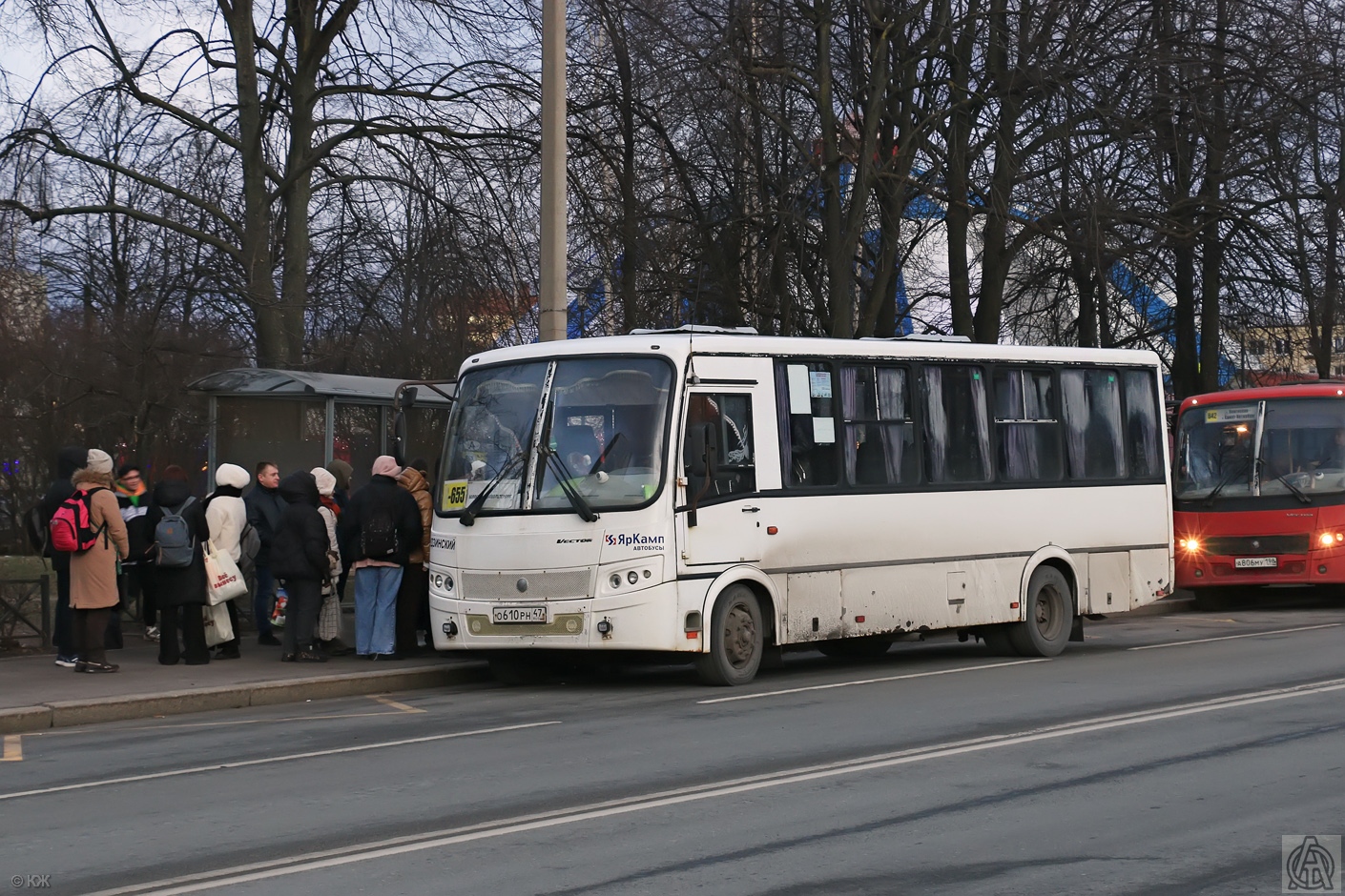 Ленинградская область, ПАЗ-320412-05 "Вектор" № О 610 РН 47