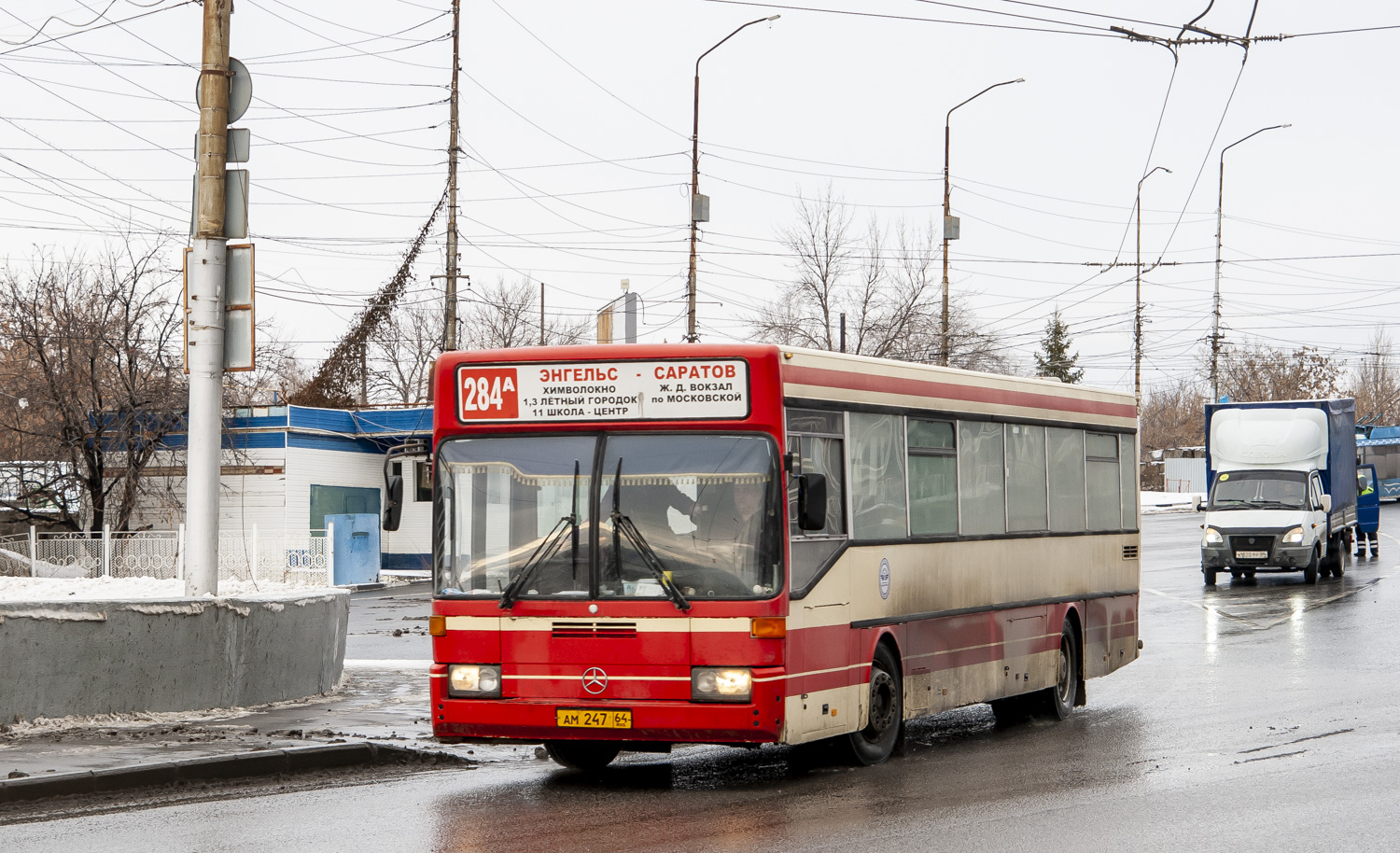 Саратовская область, Mercedes-Benz O405 № АМ 247 64