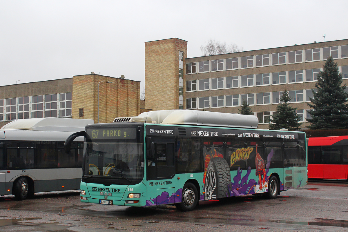 Литва, MAN A21 Lion's City NL273 CNG № 935