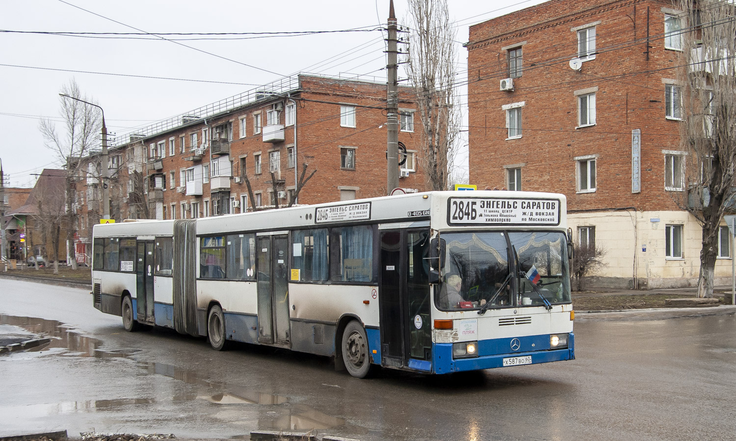 Саратовская область, Mercedes-Benz O405GN № Х 587 ВО 60