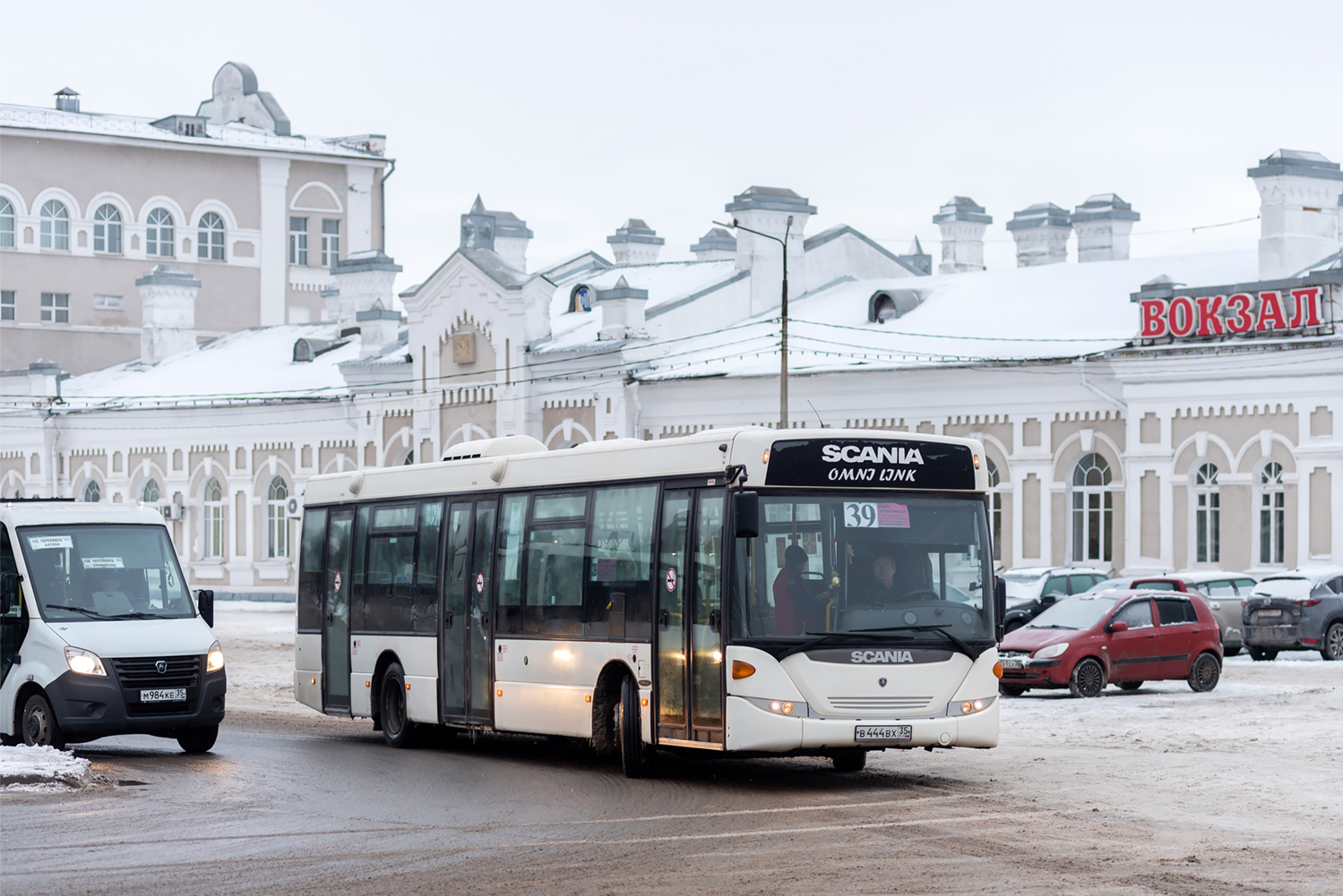 Вологодская область, Scania OmniLink II (Скания-Питер) № В 444 ВХ 35