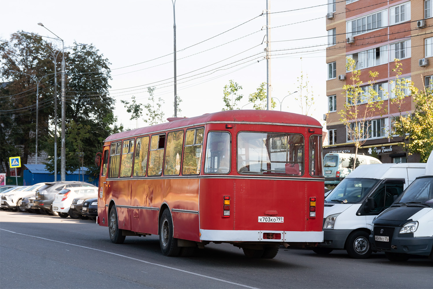 Москва, ЛиАЗ-677МБ № Х 703 КО 797