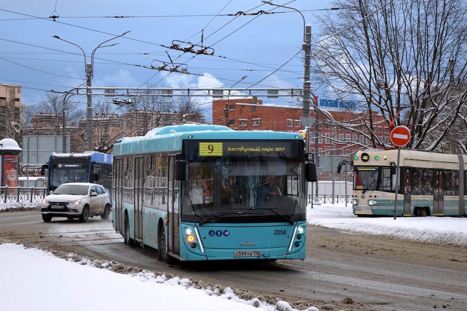 Санкт-Петербург, МАЗ-203.047 № 2258