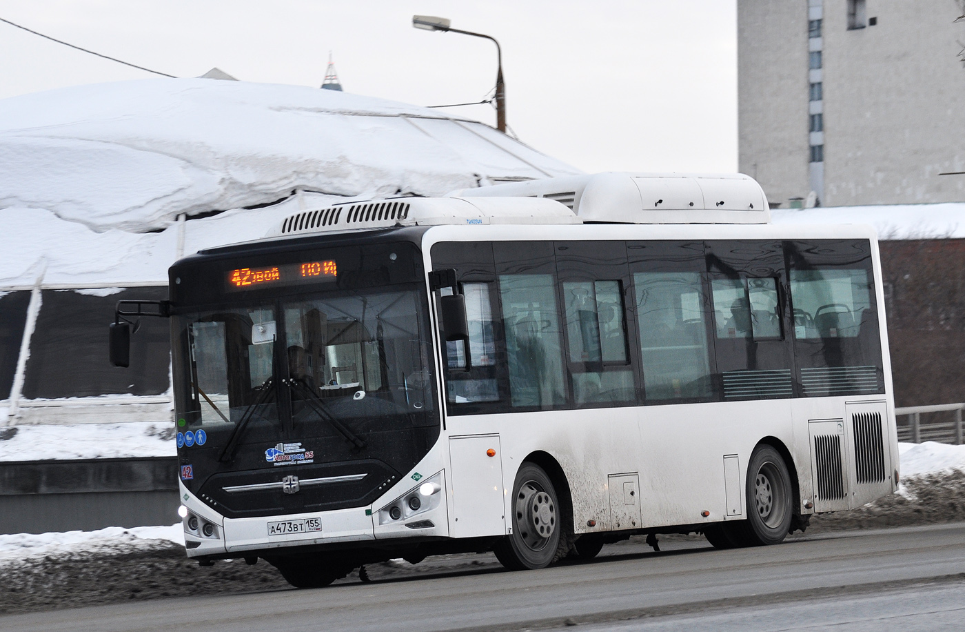 Омская область, Zhong Tong LCK6860HGN № 6150