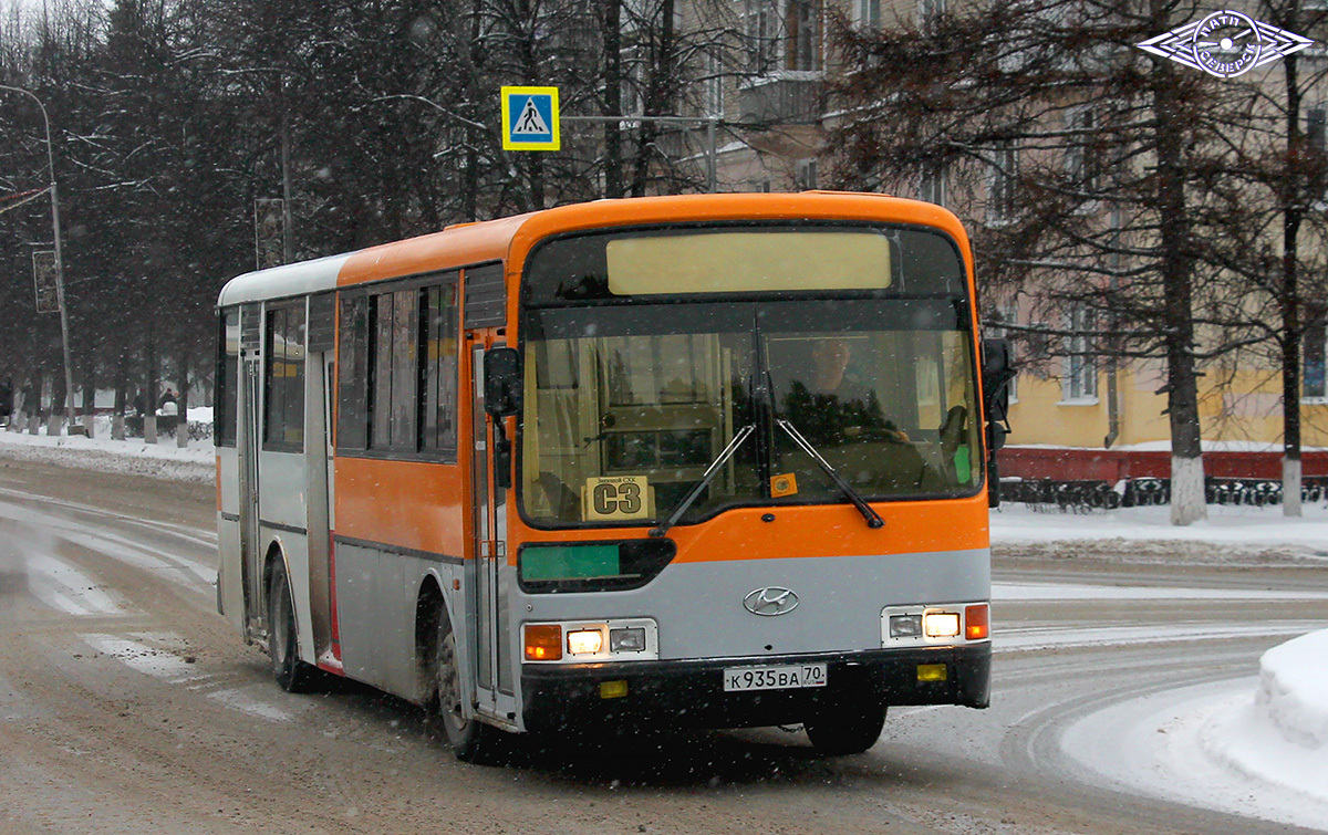 Томская область, Hyundai AeroCity 540 № К 935 ВА 70