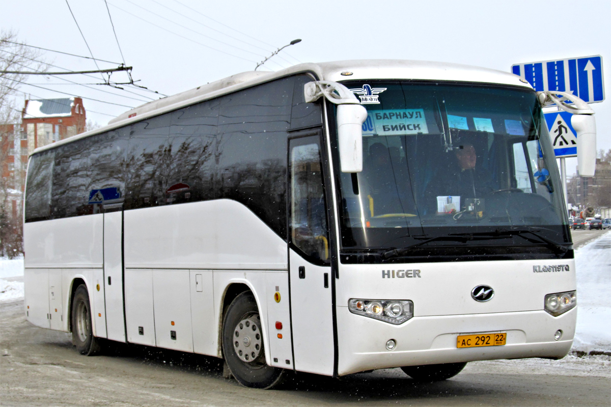 Алтайский край, Higer KLQ6119TQ № АС 292 22