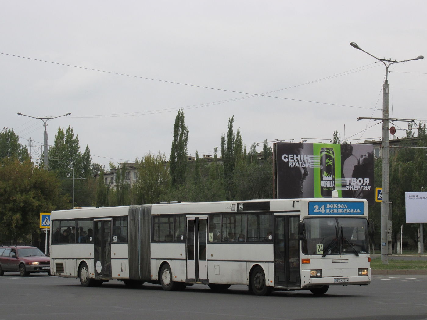 Павлодарская область, Mercedes-Benz O405G № 017 MAZ 14