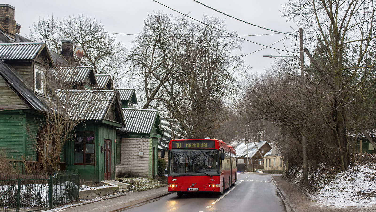 Литва, Volvo 7700A № 709