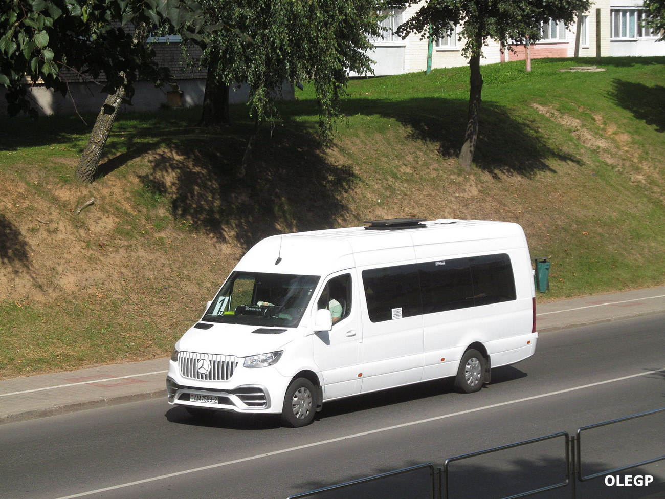 Витебская область, Mercedes-Benz Sprinter W907 416CDI № АМ 7589-2