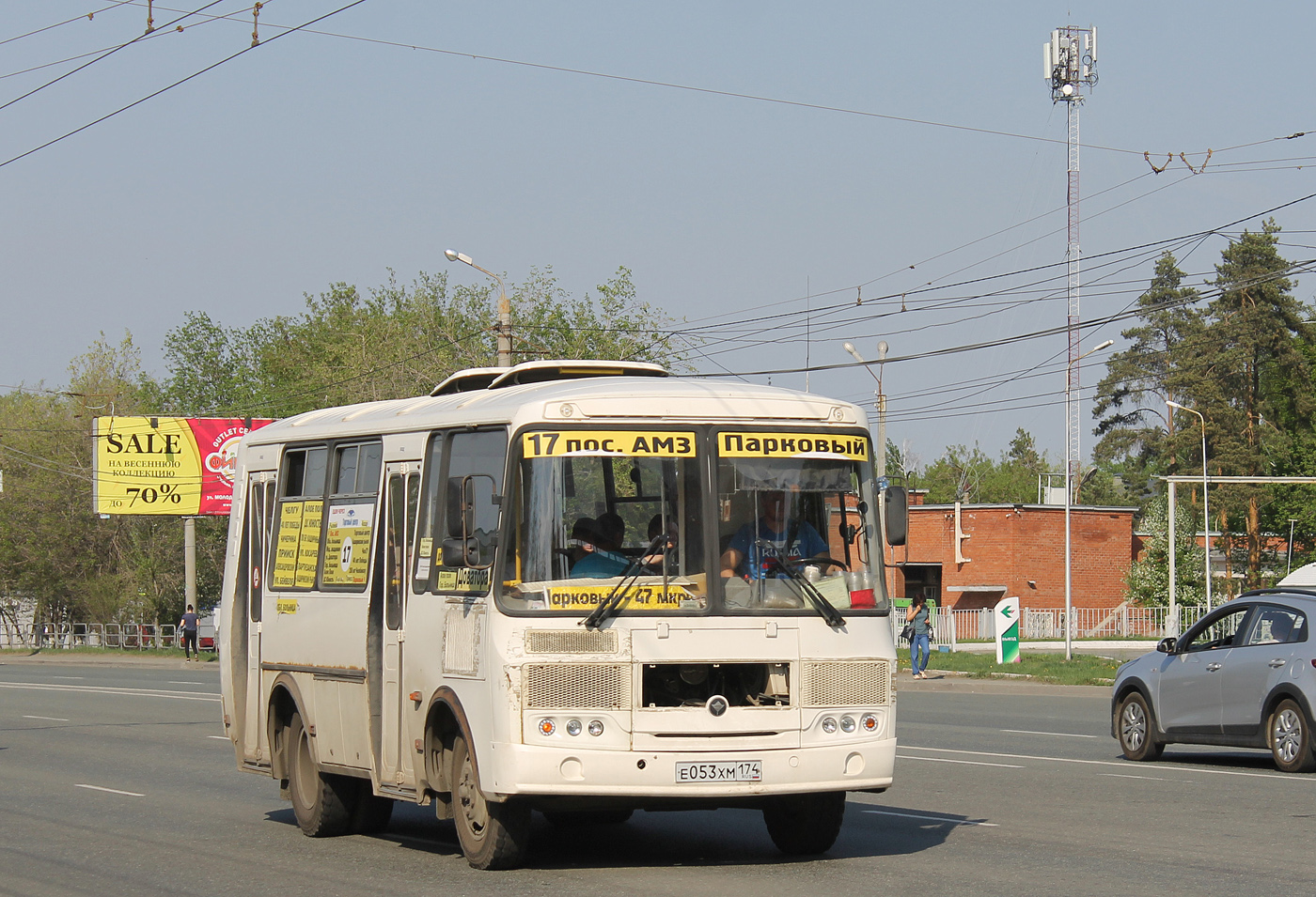 Челябинская область, ПАЗ-32054 № Е 053 ХМ 174