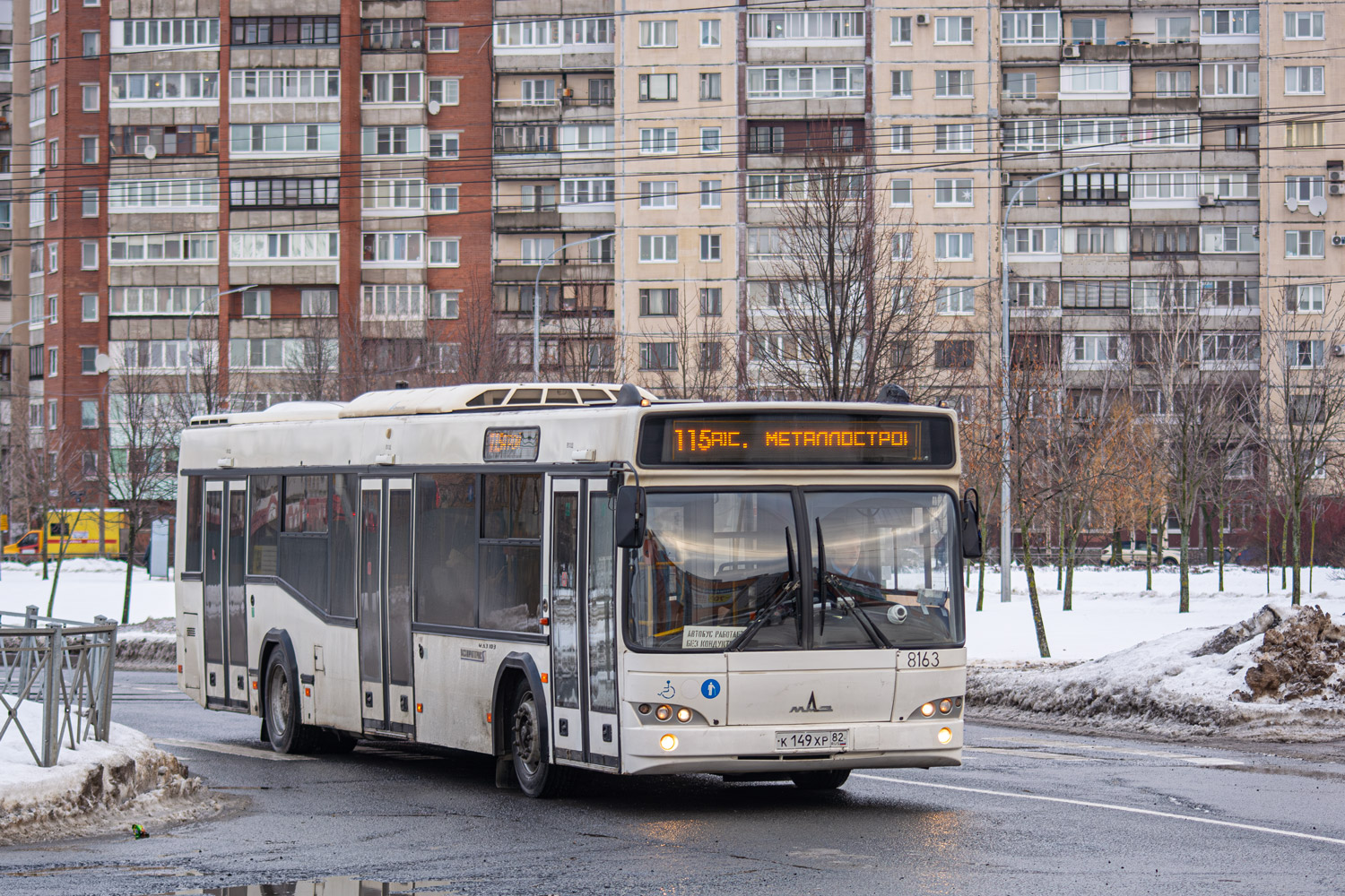 Санкт-Петербург, МАЗ-103.486 № 8163