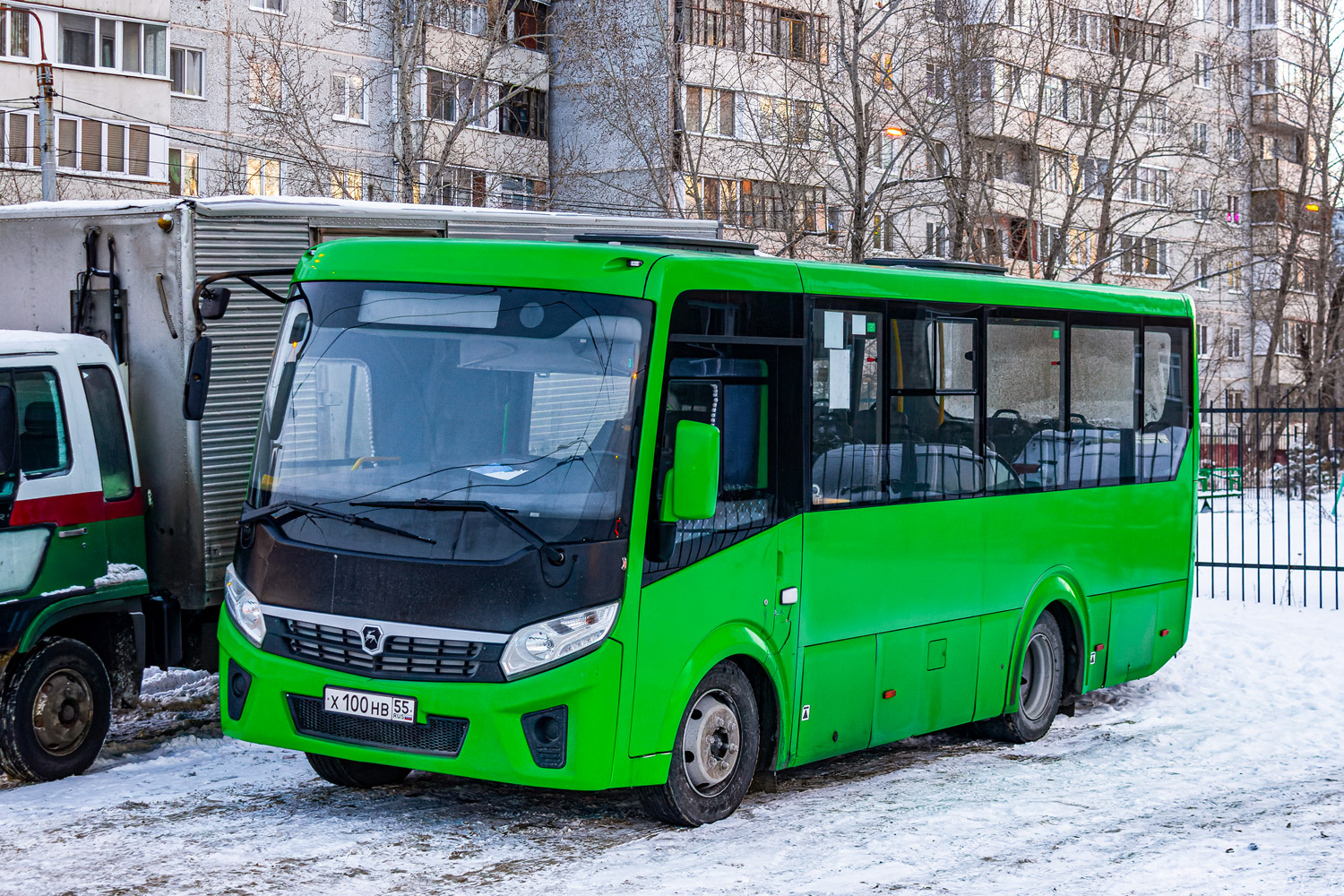 Омская область, ПАЗ-320405-04 "Vector Next" № Х 100 НВ 55