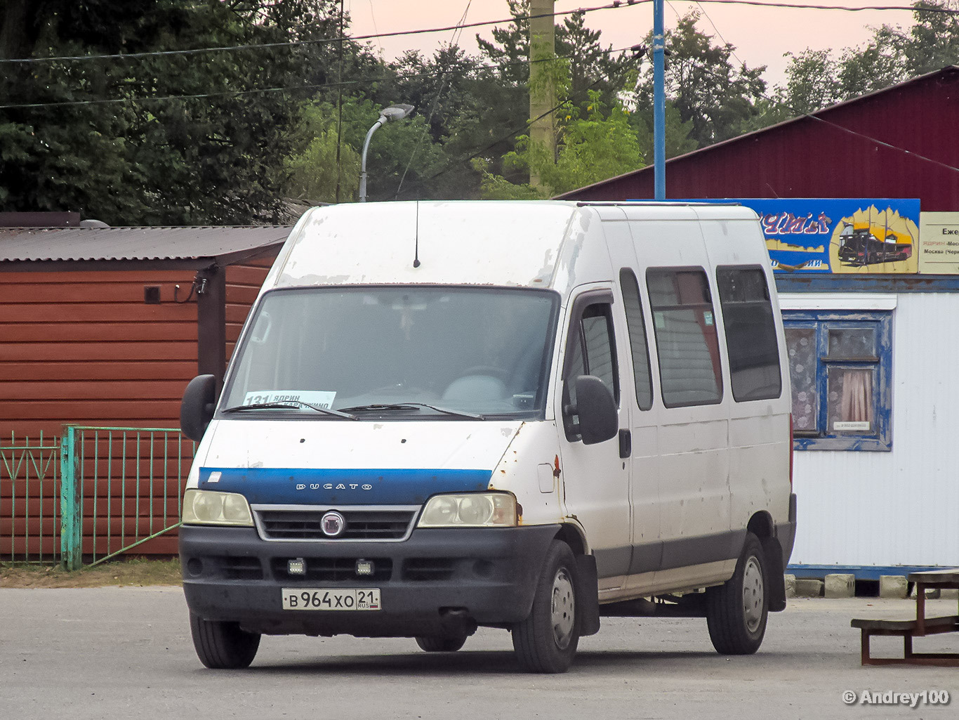 Чувашия, FIAT Ducato 244 CSMMC, -RT № В 964 ХО 21