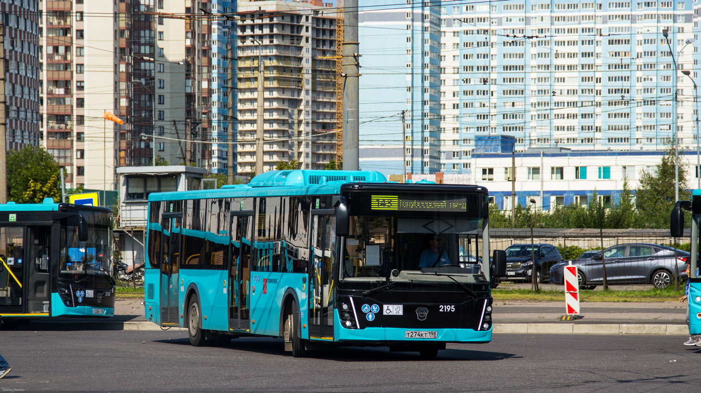 Санкт-Петербург, ЛиАЗ-5292.65 № 2195