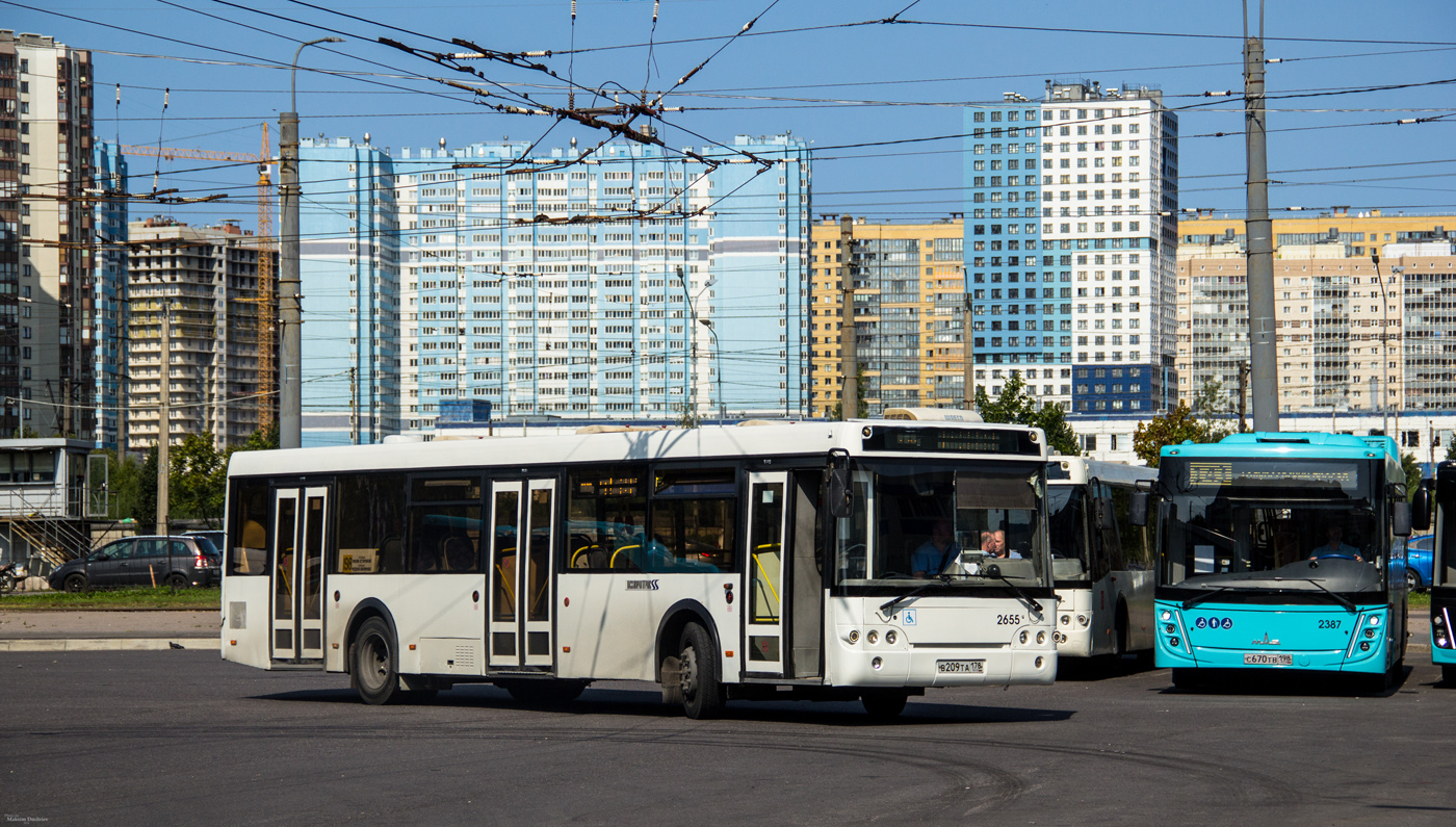 Санкт-Петербург, ЛиАЗ-5292.60 № 2655