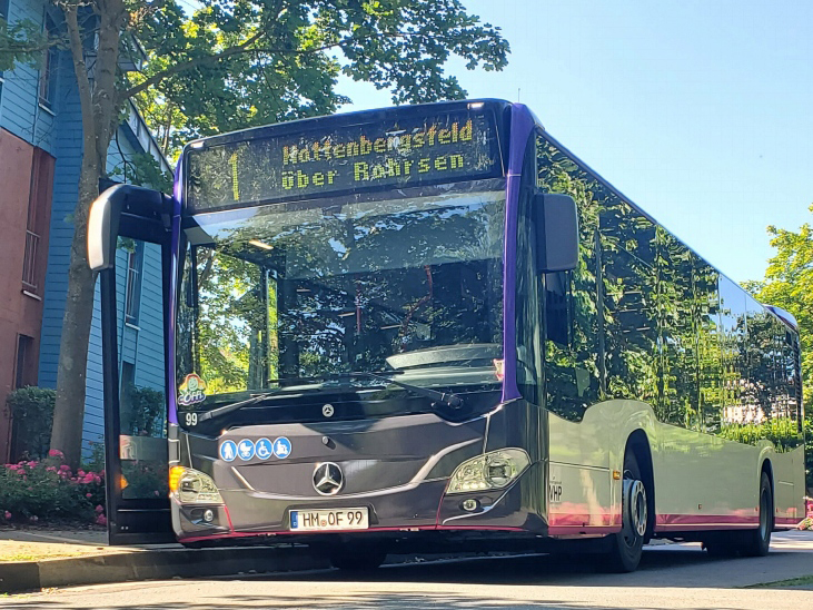 Нижняя Саксония, Mercedes-Benz Citaro C2 hybrid № 99