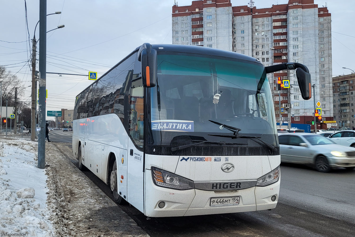 Новосибирская область, Higer KLQ6119TQ № Р 446 МТ 154