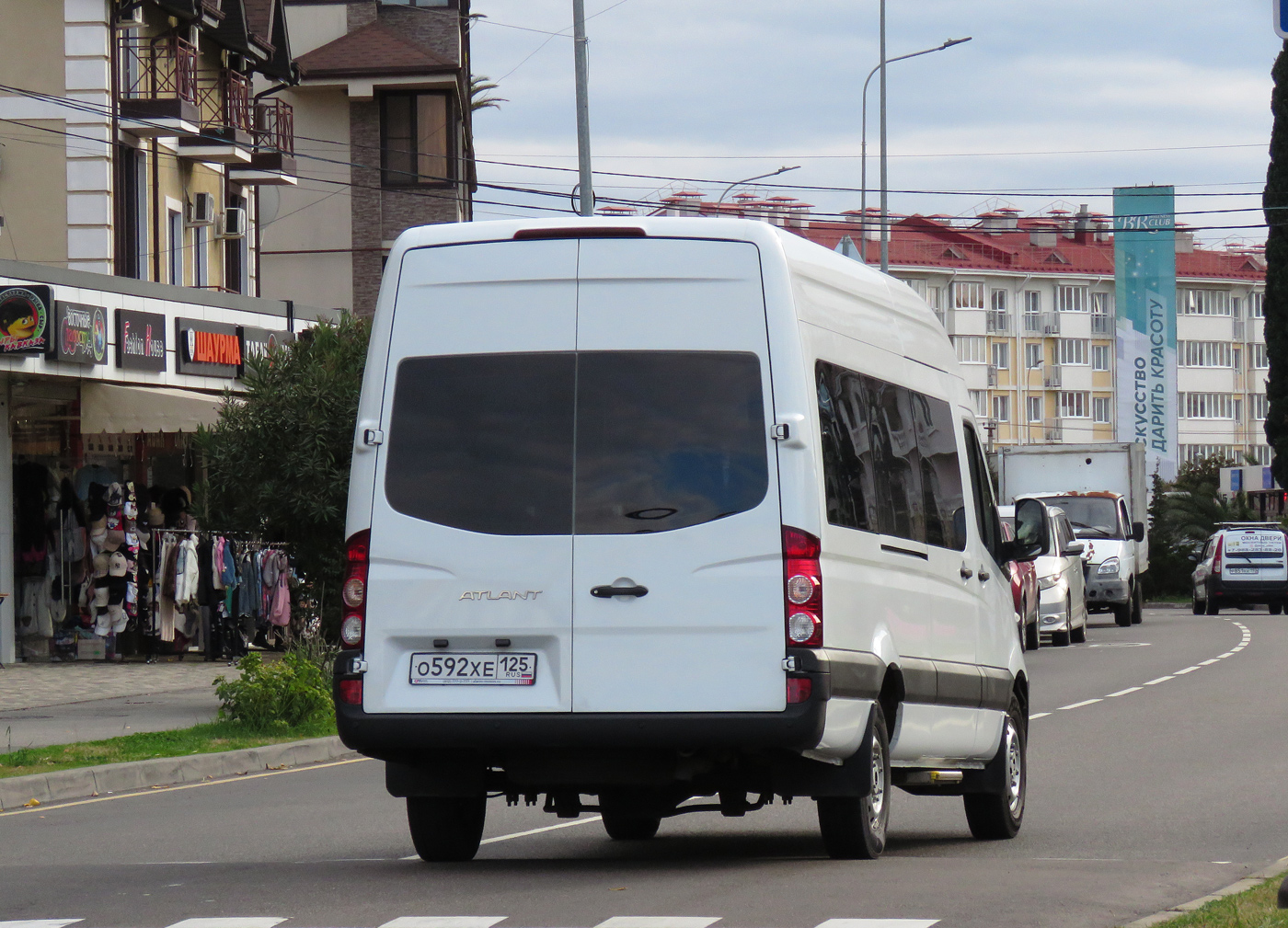 Приморский край, Sollers Atlant (JAC Sunray) № О 592 ХЕ 125