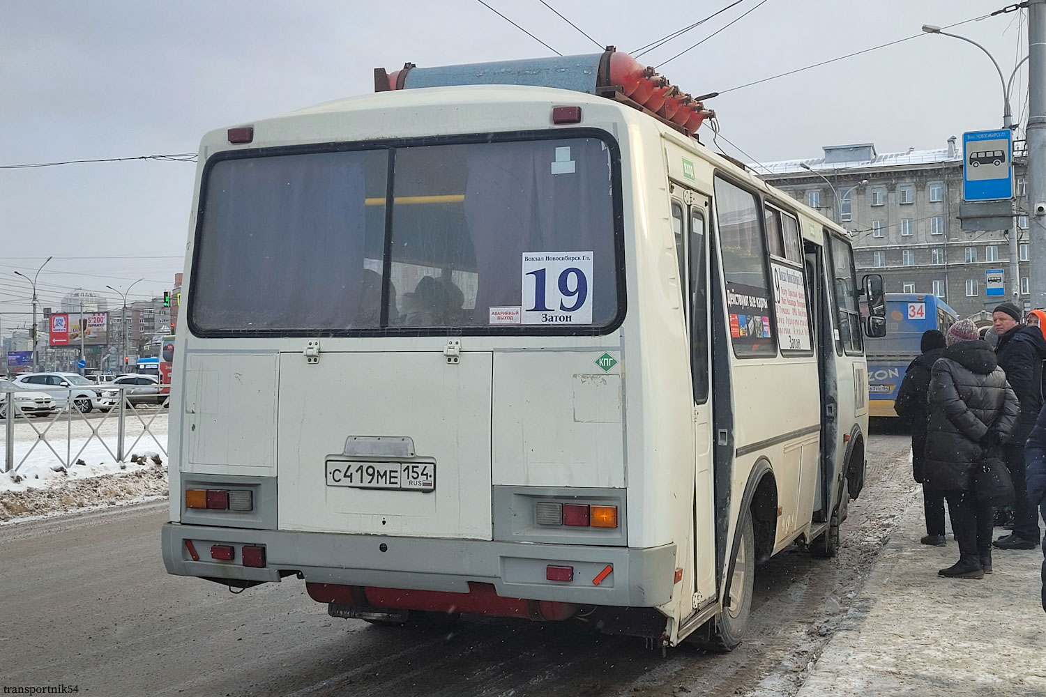 Новосибирская область, ПАЗ-32054 № С 419 МЕ 154