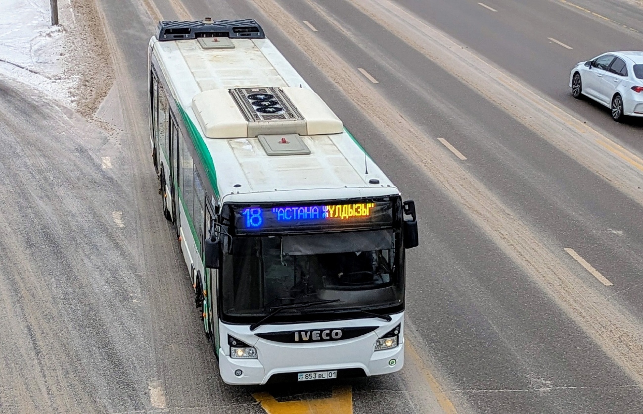 Астана, IVECO Urbanway 12M (СарыаркаАвтоПром) № M041