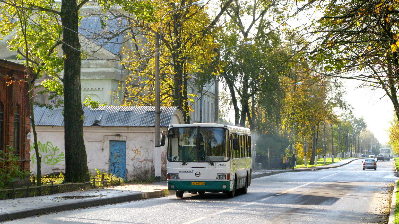 Санкт-Петербург, ЛиАЗ-5256.25 № 7633