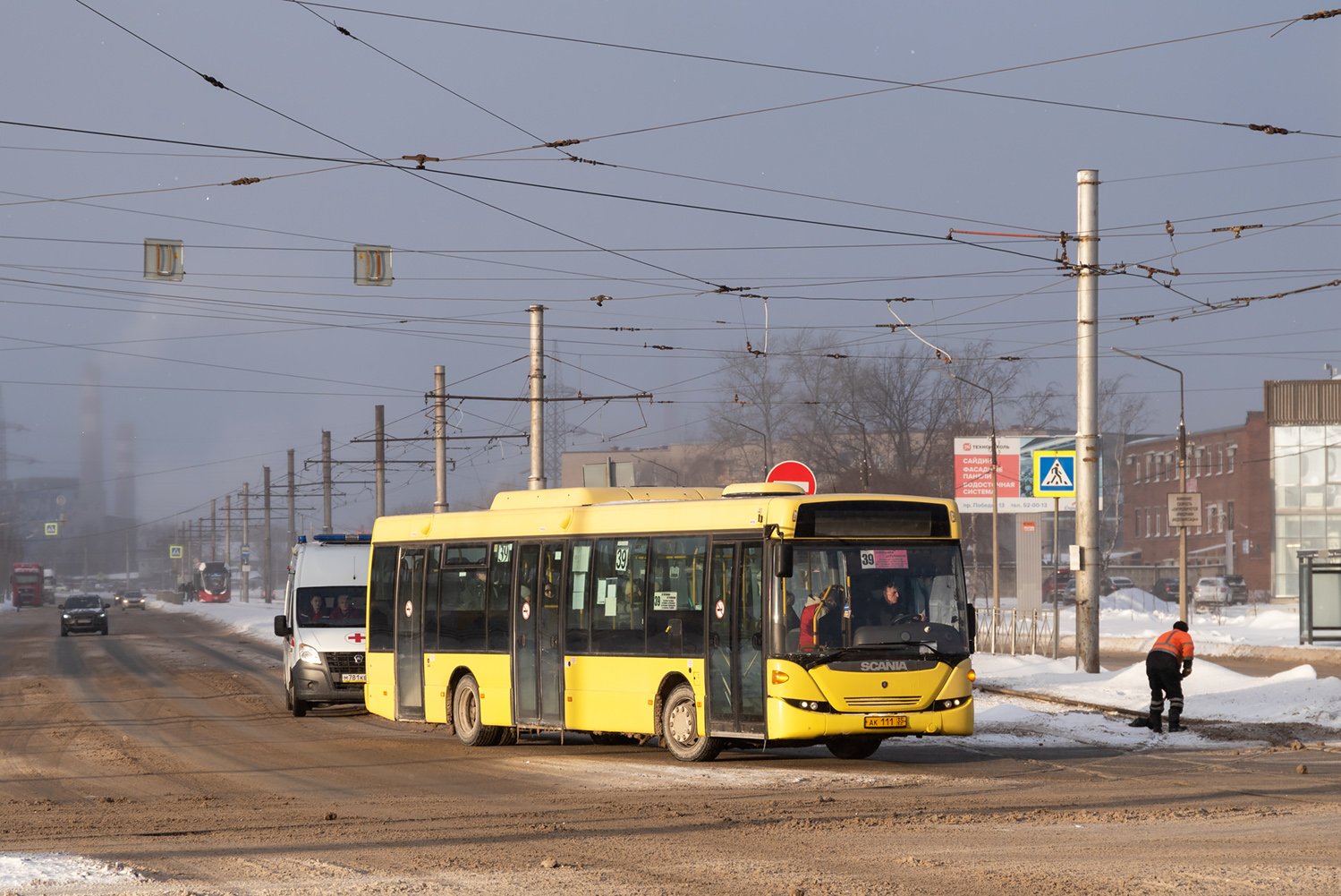 Вологодская область, Scania OmniLink II (Скания-Питер) № АК 111 35