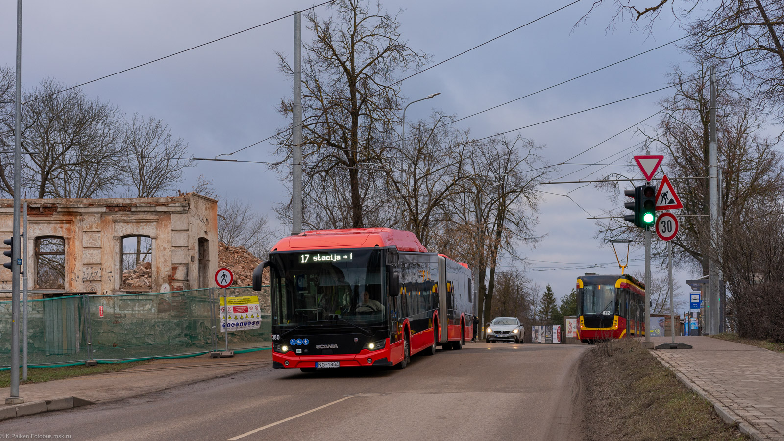 Латвия, Scania Citywide LFA II 17.9 № 380