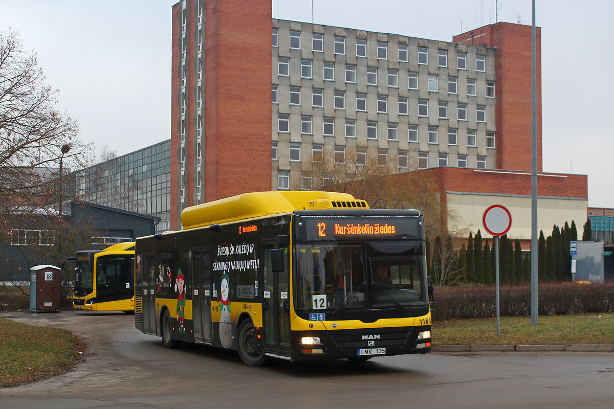 Литва, MAN A21 Lion's City NL243 CNG № 1164