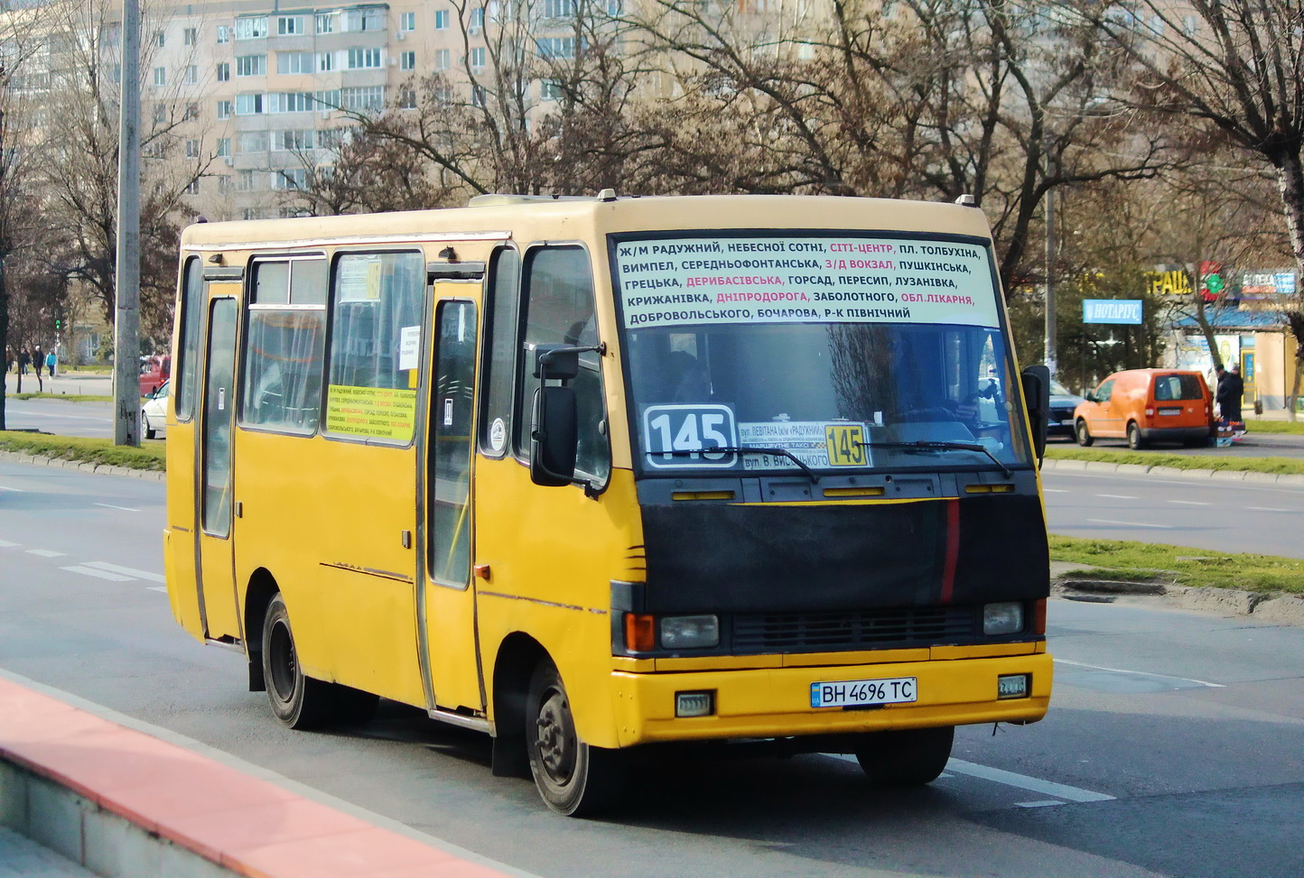 Одесская область, БАЗ-А079.14 "Подснежник" № BH 4696 TC