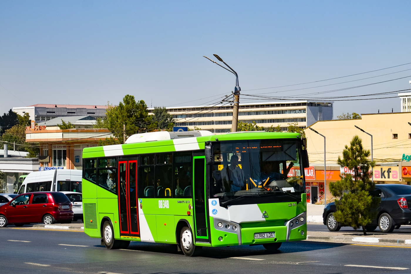 Узбекистан, SAZ LE60 № 08348