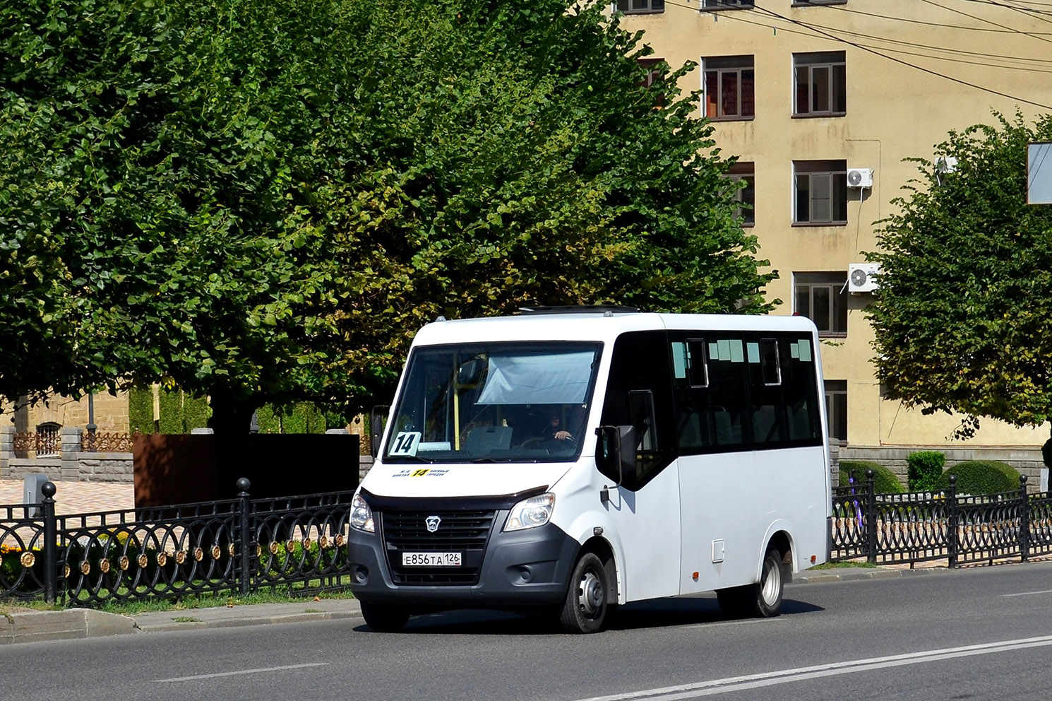 Ставропольский край, ГАЗ-A64R42 Next № Е 856 ТА 126