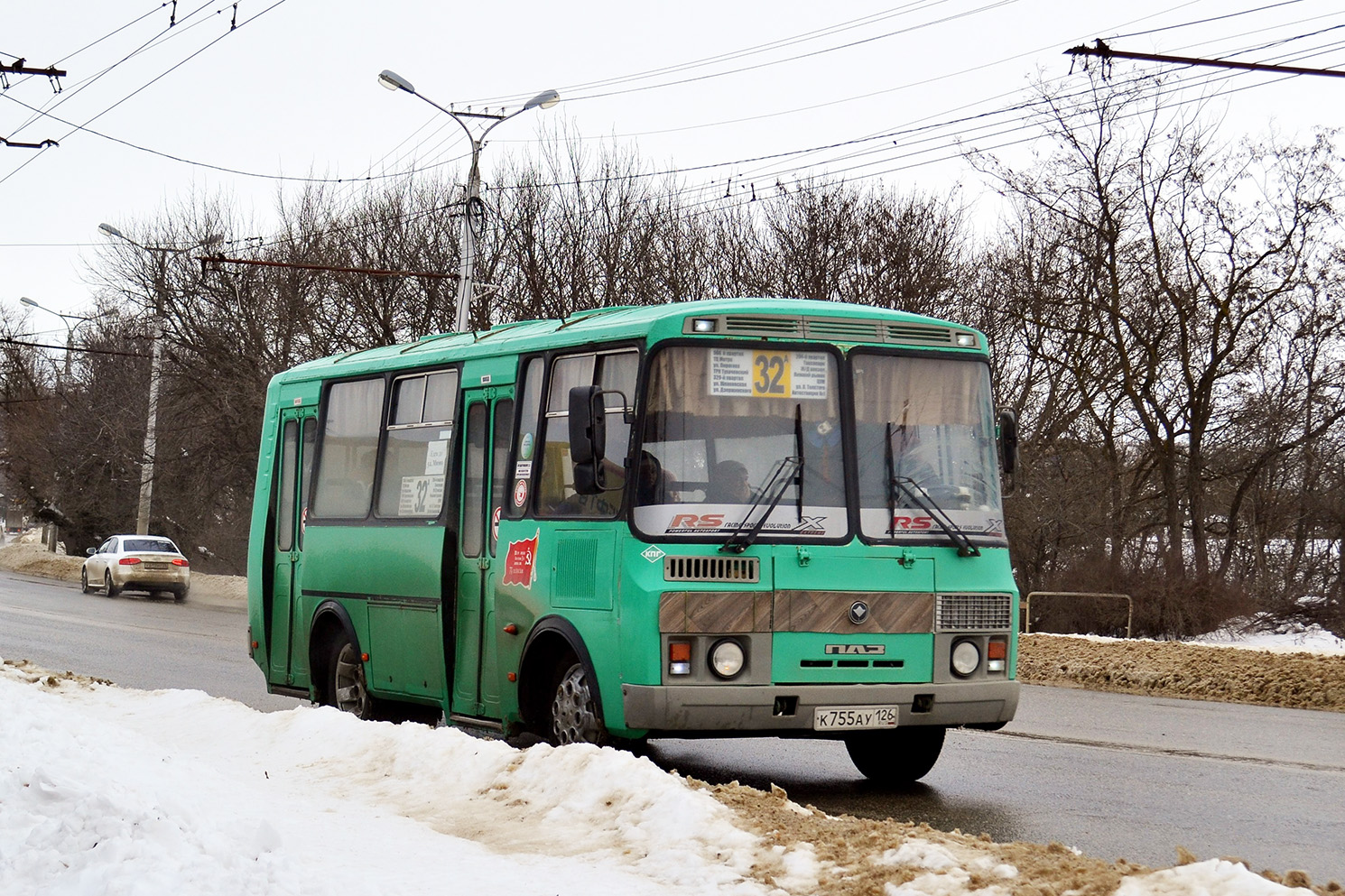 Ставропольский край, ПАЗ-32054 № К 755 АУ 126