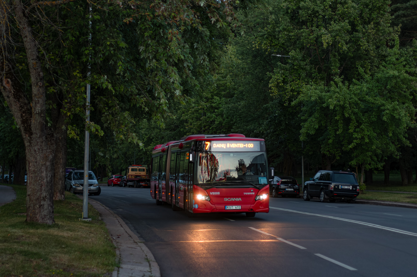 Литва, Scania Citywide LFA № V8008