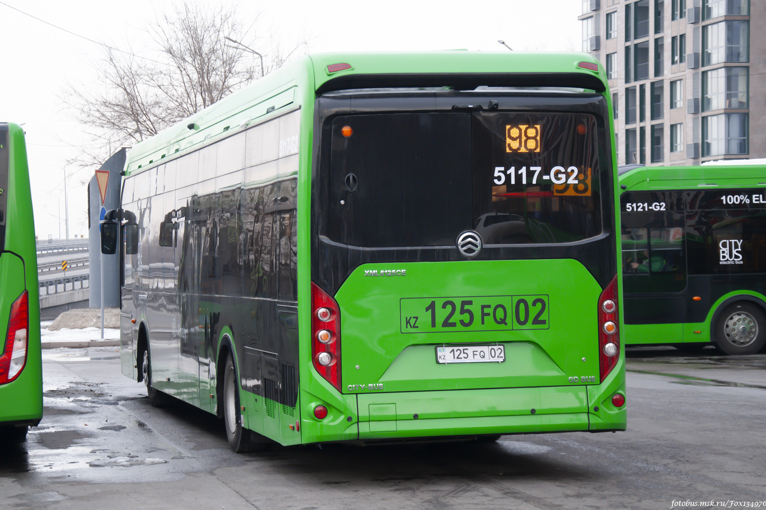 Алматы, Golden Dragon XML6125CE (Hyundai Trans Auto) № 5117-G2